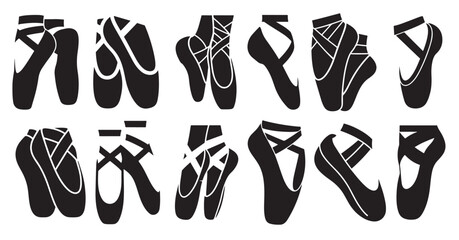 ballet slippers silhouette