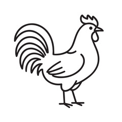 Farm Icons Countryside Line Art