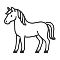 Farm Icons Countryside Line Art