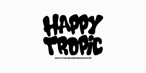 Elegant Font. Groovy Font. Graffiti Font. Creative playful fun Hand Drawn Uppercase,.Street Art Classic Lettering Fashion Designs Typography modern serif decorative vintage concept vector illustration