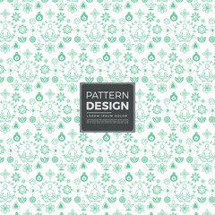 Mint Green Yoga Pattern with Spiritual Symbols and Text Overlay