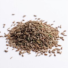 Pile of cumin seeds