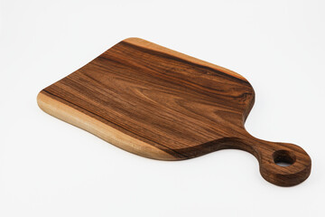 Beautiful wooden cutting board handcrafted for kitchen use