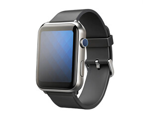 digital watch isolated on white background 