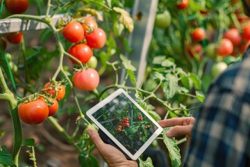Using drip irrigation control technology for future tomato farms