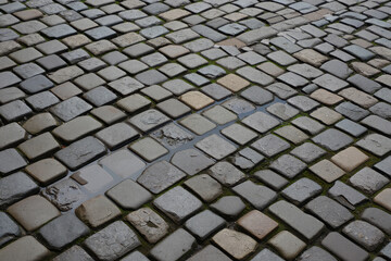 Fototapeta premium old stone pavement