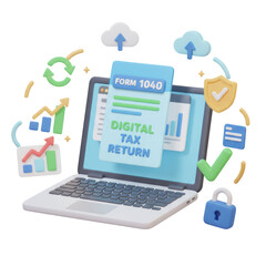 File your taxes securely and efficiently with our digital tax return system