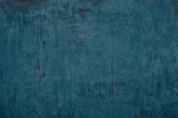 Obraz premium Textured teal-blue painted surface