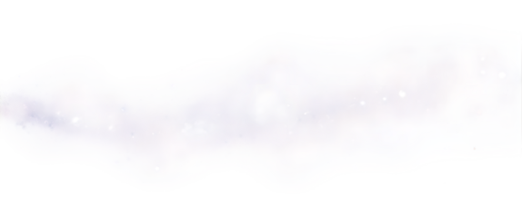 Abstract glowing ethereal light streaks and particles shimmering against a dark background