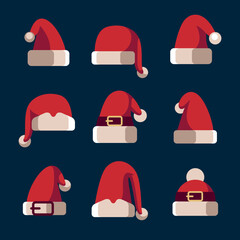 icon Christmas hat.eps