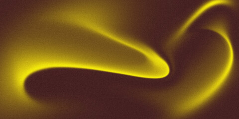 Golden Yellow Abstract Light Gradient Background