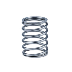 Durable metal coil spring for industrial applications and mechanical engineering solutions