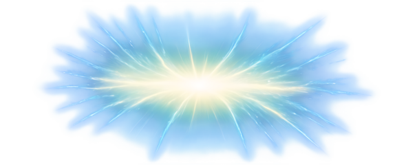 abstract blue background with rays
