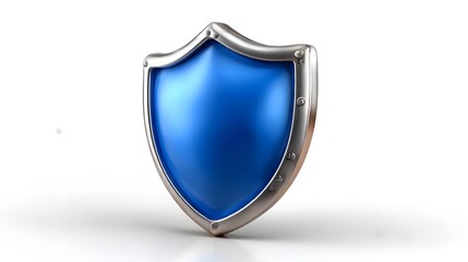 shield on white background