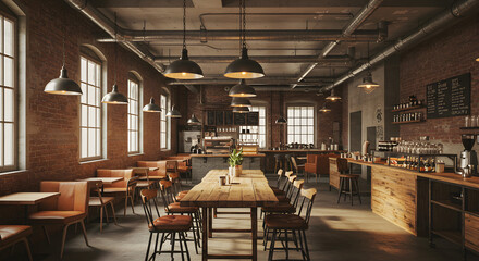 interior of a restaurant