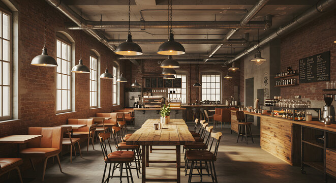 interior of a restaurant
