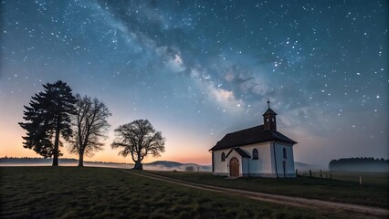 Fototapeta premium church in the morning