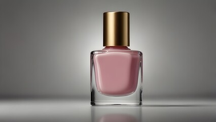 nail polish on white background