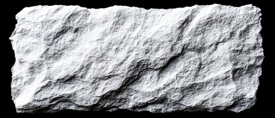 Close-up view of a textured, light gray rock slab with intricate, layered patterns and subtle cracks