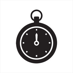Pocket Watch Icon Vector Illustration