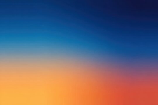 Abstract gradient of blue and orange colors.  Soft, blurred transition from deep blue to warm orange-red