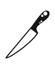 knife isolated on white background