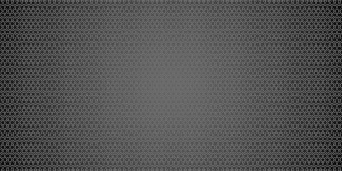 Abstract black and red polygons overlaid on dark steel mesh background with free space for design. modern technology innovation concept background