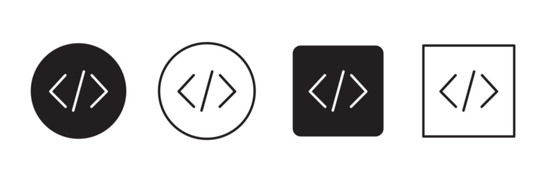 code icon coding icons 