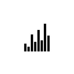 Black and white bar graph