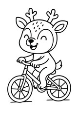 dear coloring page 26.eps