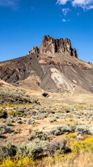 Rocky mountain landscape