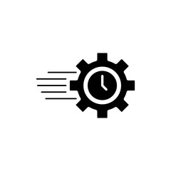 efficiency icon outline editable stroke line drawing eps