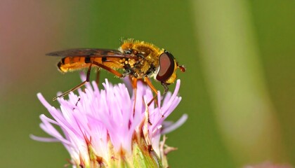 Hoverfly on flower