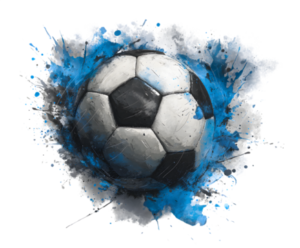 Dynamic soccer ball design, perfect for sports fans.