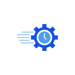 efficiency icon outline editable stroke line drawing eps