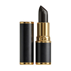 Obraz premium luxury lipstick with black and gold tube png