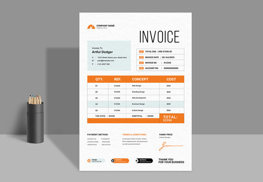 Invoice Layout