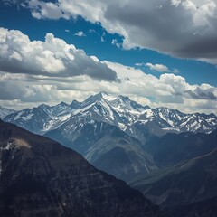Obraz premium Himalayas: Panorama of Majesty