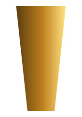 Golden Gradient Frame Shape