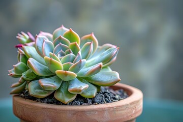 Pixel Perfect Picture of Succulent Ornamental Plants Are Beautifully