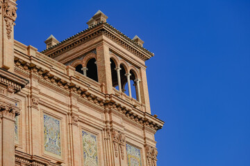 Detail from an old Typical building from Sevilha