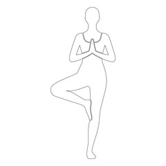 One Line Art Woman Face | Minimal Abstract Female Portrait Illustration