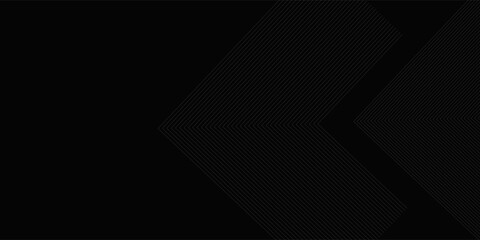 Black and white vector 3D technology futuristic glow with line shapes banner modern abstract blue line modern art