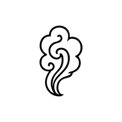 traditional asian cloud  ornament vector illustration.