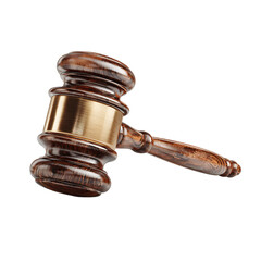Judges gavel isolated png