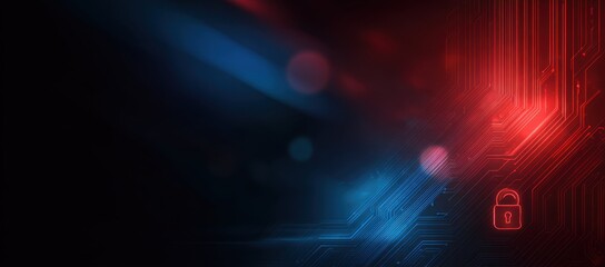 Abstract digital security background