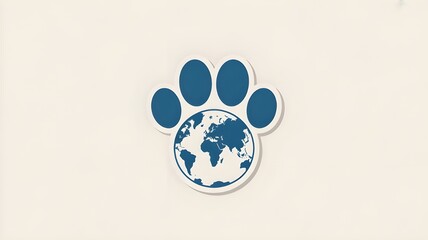 Obraz premium Happy world animal day concept background