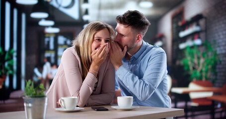 Intriguing Discussion Between Young Couple