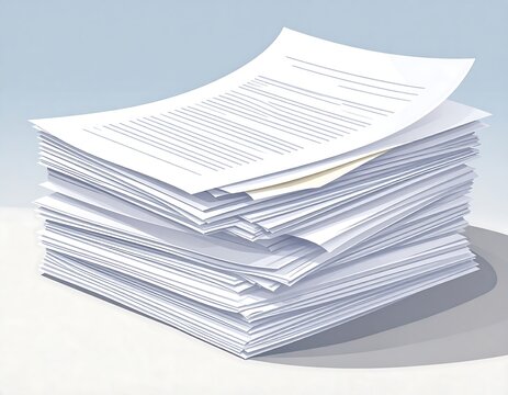 A stack of documents - Powered by Adobe