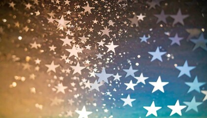 Starry Night Abstract Background